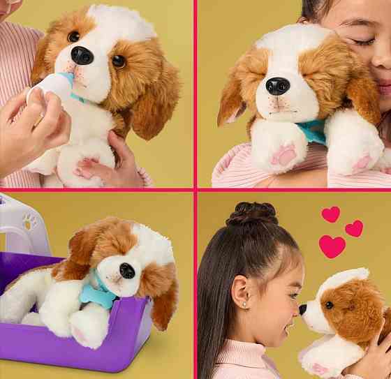 Интерактивная игрушка Ласковый щенок Little Live Pets Moose 26548 ОРИГИНАЛ Харьков