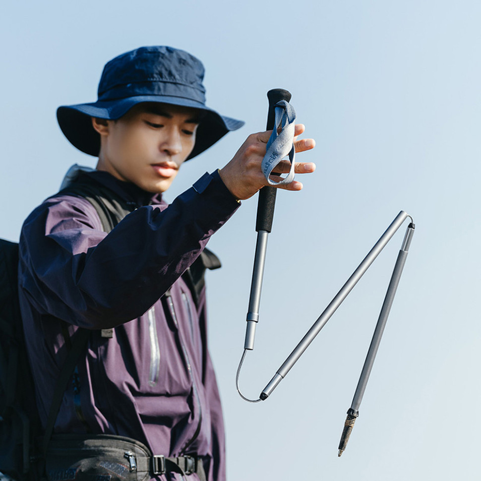 Трекінгова палиця Naturehike CNK2450DS016, 120 см, фіолетова Рівне - фото 9