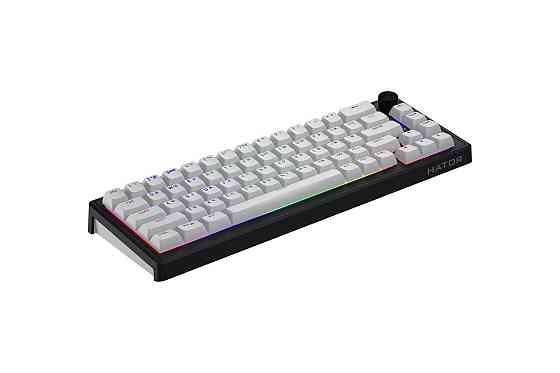 Клавіатура бездротова Hator Skyfall 65 Wireless Black-White (HTK3160UA) ( 12783 ) Харьков