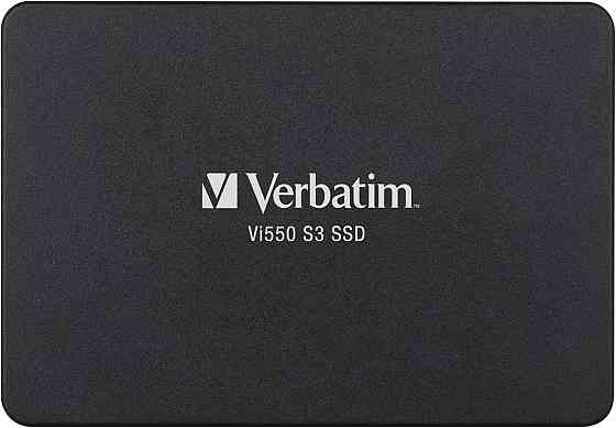 SSD Verbatim VI500 S3 чорний 512 GB 2.5" SATA внутрішній, 560 MB/s, 3D NAND, для ноутбуків/ПК, внутрішній накопичувач Київ