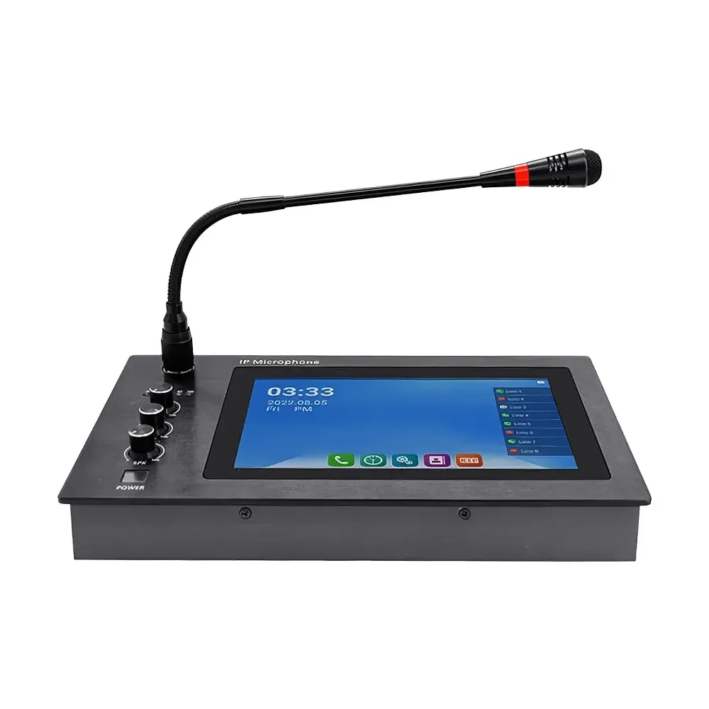 Мікрофон SIP-IP пейджинговий Tonmind SIP-M20 з вбудованим динаміком (24-00503) Київ - фото 6