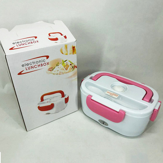 Термоконтейнер для їжі Lunch Heater 220 V, Ланчбокси для підігріву їжі, Харчовий контейнер з підігрівом TK-61 Львів - фото 11