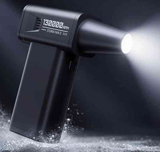 Повітродув портативний турбо 170Вт 130000об/хв Ulanzi STORM AD02 Київ