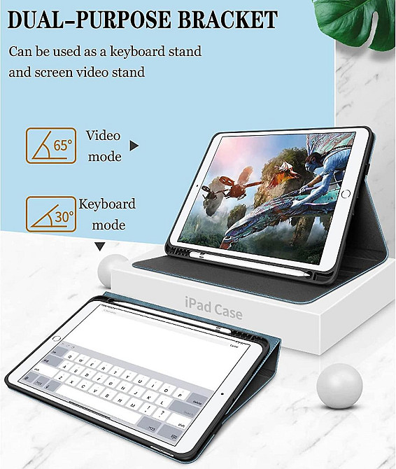 Фірмовий чохол-книжка захисний DTH-PANDA для iPad Pro 12.9 iPad Pro 6/5/4/3 покоління 2022 2021 2020 та 2018 років Дніпро - фото 3