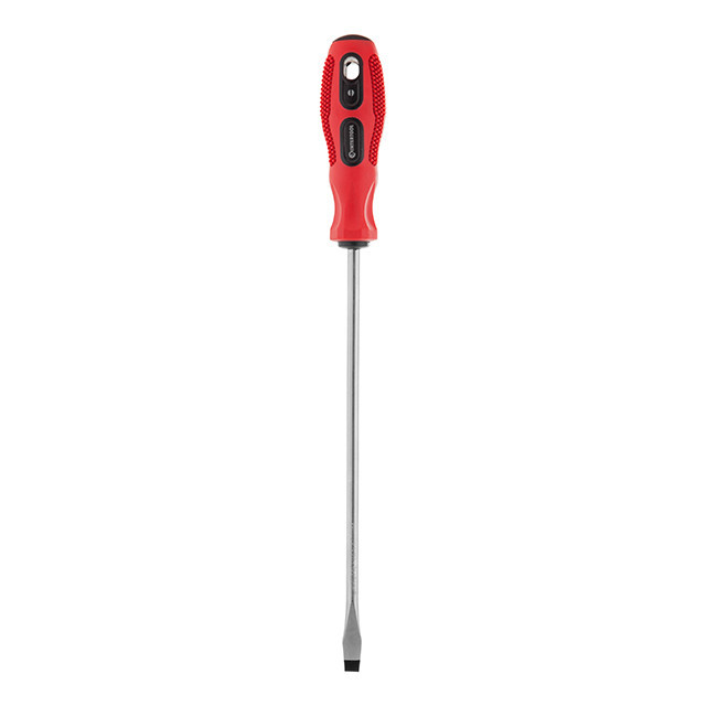 Отвертка шлицевая, SL8×250 мм, Cr-V INTERTOOL VT-3121 Киев - изображение 3