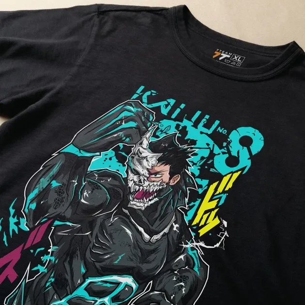 Футболка чоловіча з  принтом Кайдзю 8 #1 Розмір 48 Anime09Розмір 48 Дніпро - фото 3