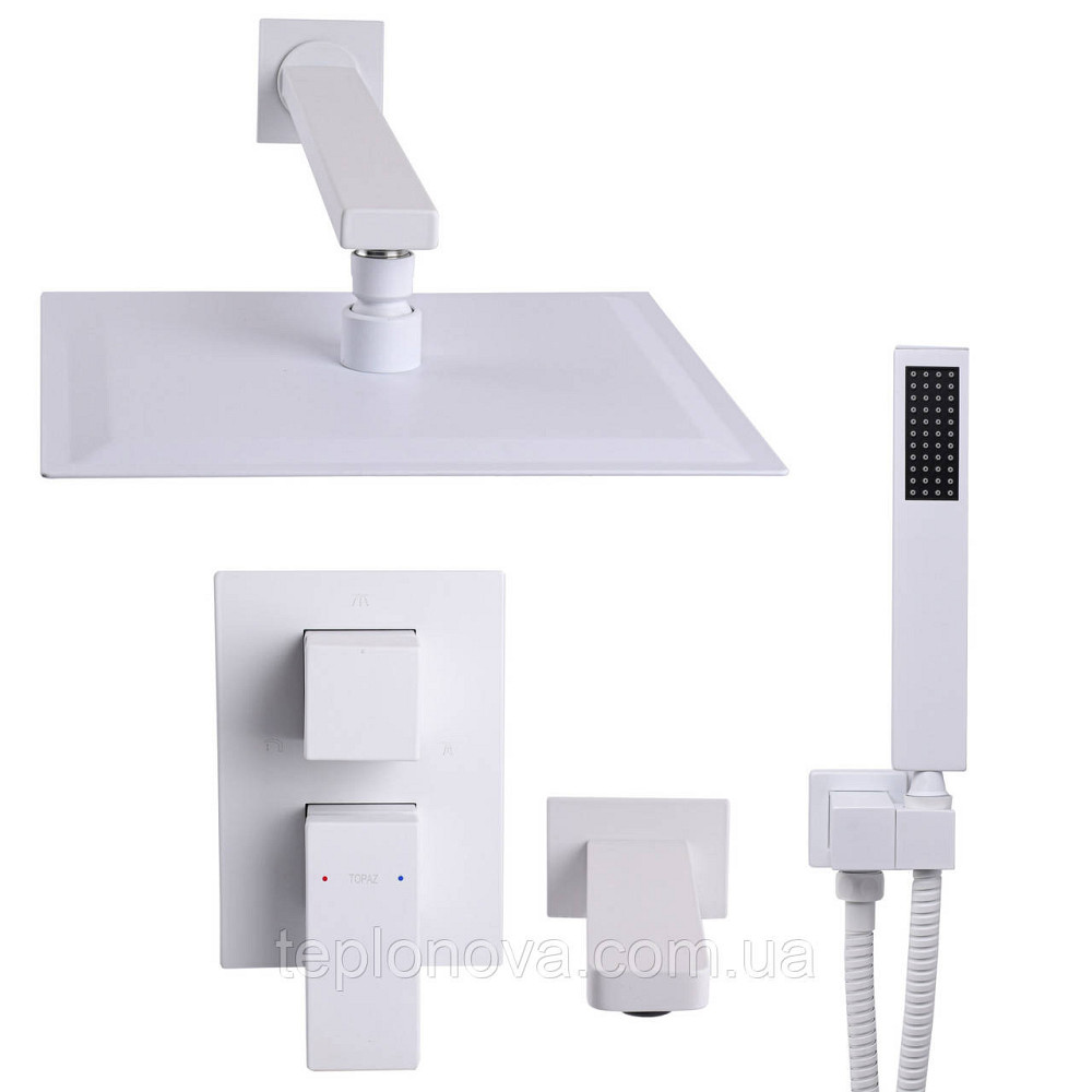 Змішувач для душу вбудований TOPAZ ODISS TO 08115-H13-WW Чернівці - фото 7