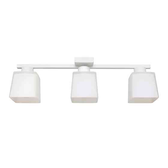 Люстра потолочная на три плафона MSK Electric Sakura под лампы Е27 белая NL 16510-3 WH Одесса