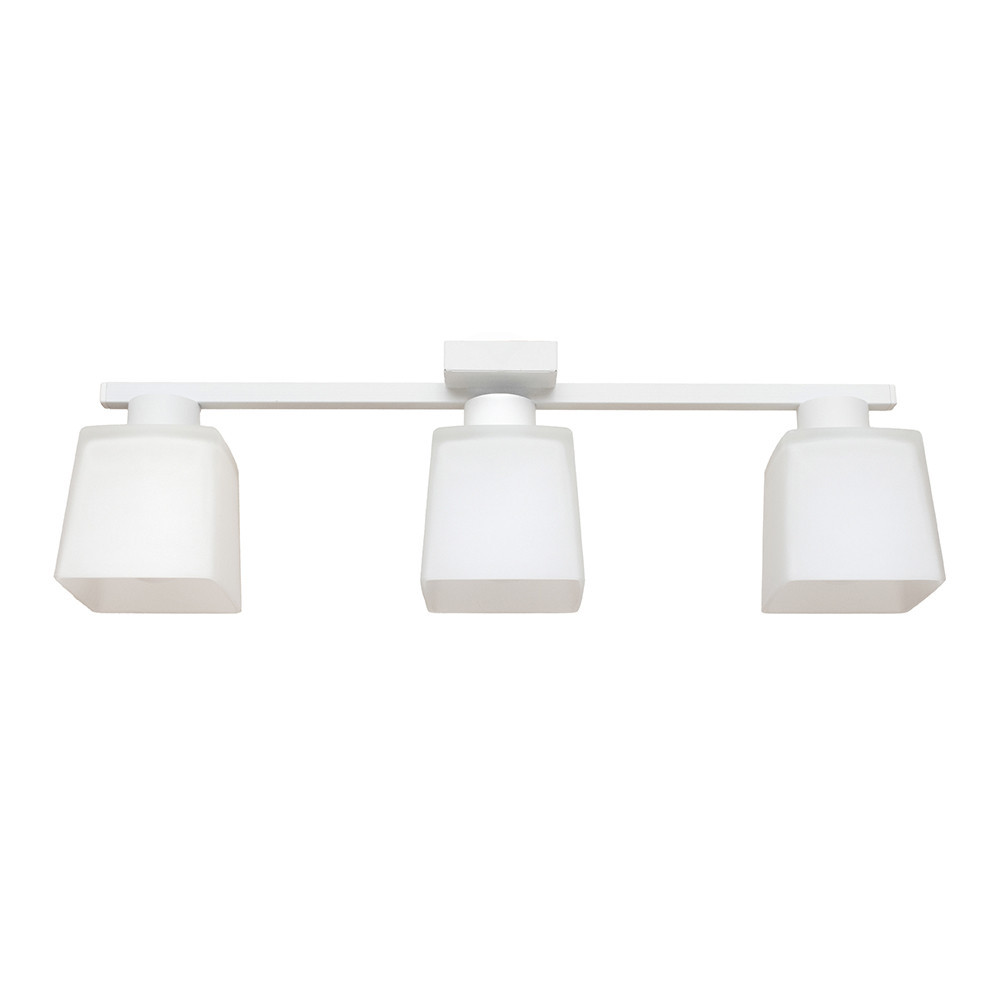 Люстра потолочная на три плафона MSK Electric Sakura под лампы Е27 белая NL 16510-3 WH Одесса - изображение 2