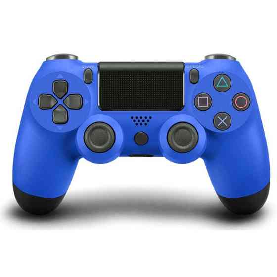 Джойстик DOUBLESHOCK для PS 4, игровой беспроводной геймпад PS4/PC аккумуляторный джойстик. Цвет: синий CF-16 Киев