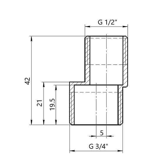 Эксцентрик Thermo Alliance Standart 1/2