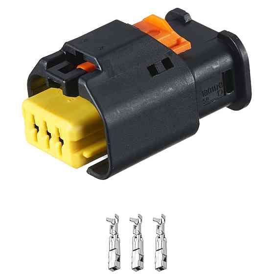 Разъем коннектор 3-кон., 1801178-4, 1-1801178-4, TE Франция универс., Моторный отсек, Renault Киев