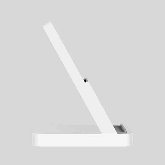 Бездротова зарядка Xiaomi 50W Pro MDY-14-EN, вертикальна підставка з охолодженням (біла) Миколаїв