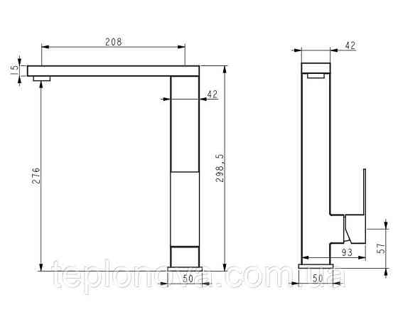 Смеситель для кухни VENTA VC403FS Черновцы