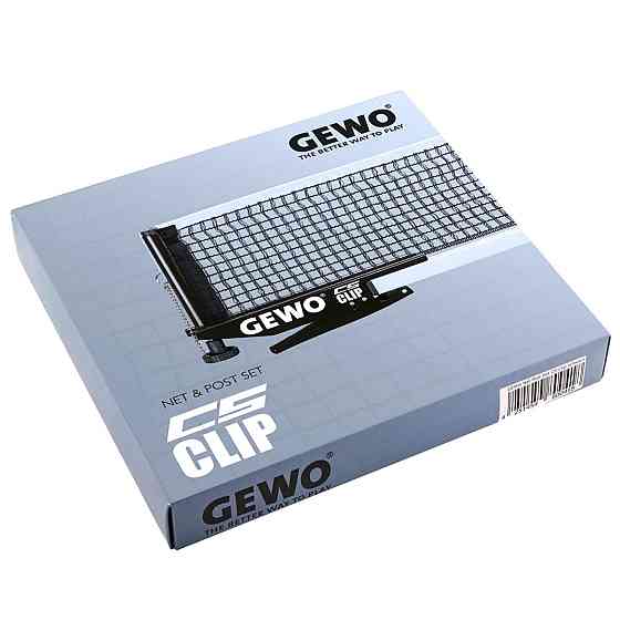 Сітка для настільного тенісу Gewo CS Clip black (89399100) Київ