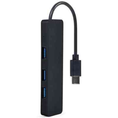 Концентратор Gembird USB-C UHB-U3P4-01 4 ports USB 3.1 (UHB-CM-U3P4-01) Винница