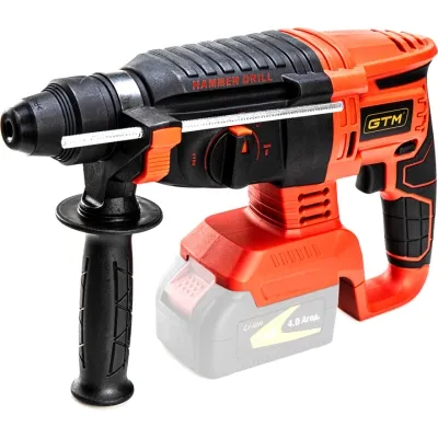 Перфоратор GTM RHC18/26BL, 18В, 2,5Дж, 0-1000об/мин, (без АКБ и ЗУ) (RHC18/26BL_BARE TOOL) Винница - изображение 1