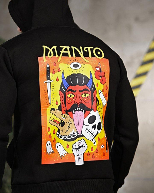 Милитари худи на флисе GENESIS   Manto DEVIL  ПП8077 Одеса - фото 4