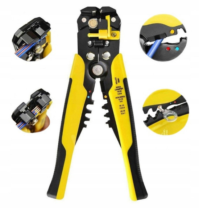 Автоматичний Знімач ізоляції з різкою та кремпером Bigstren (11748) Нововолинськ - фото 3