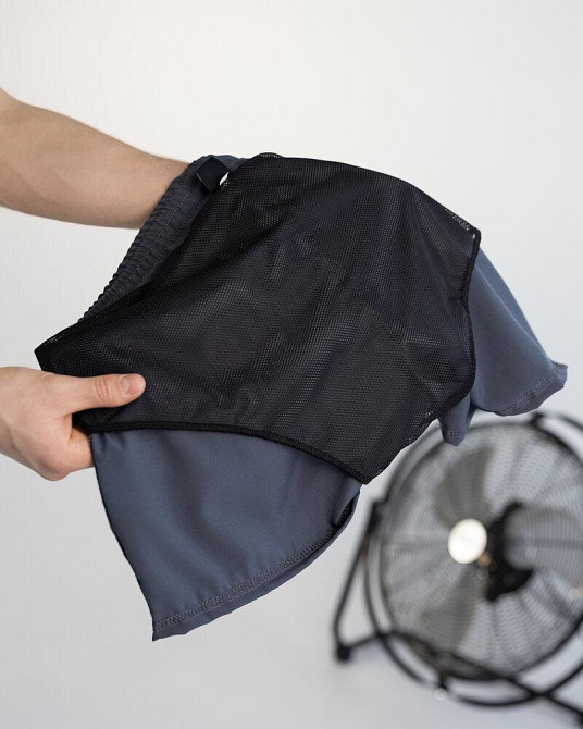 Плавательные шорты мужские темно-серые Pobedov Pool day BATAL Киев - изображение 2