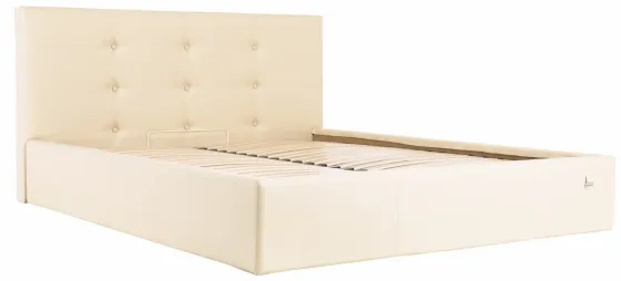 Кровать Двуспальная Manchester Comfort 180 х 200 см Fly 2207 С подъемным механизмом и нишей для белья Бежевый Днепр