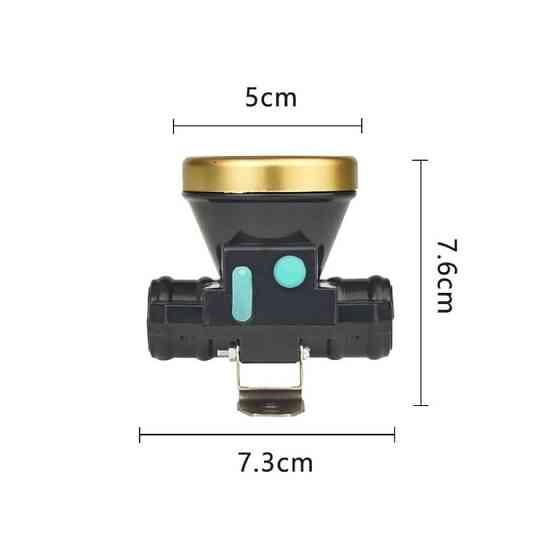 Акумуляторна воєнна лампа для шолома OSL LED WATTON WT-065 на три режими з функцією перезаряджання Кам'янець-Подільський