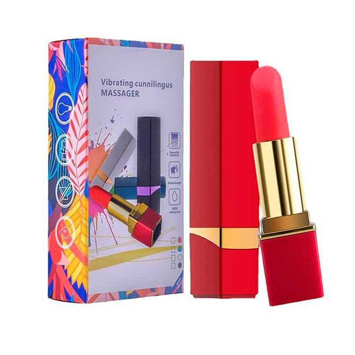 Вібратор для клітора "Помада" 10 режимів USB чорний Вінниця - фото 2