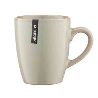Чашка Ardesto Lecco, 390мл, кераміка, сірий (AR2939LRG) Вінниця