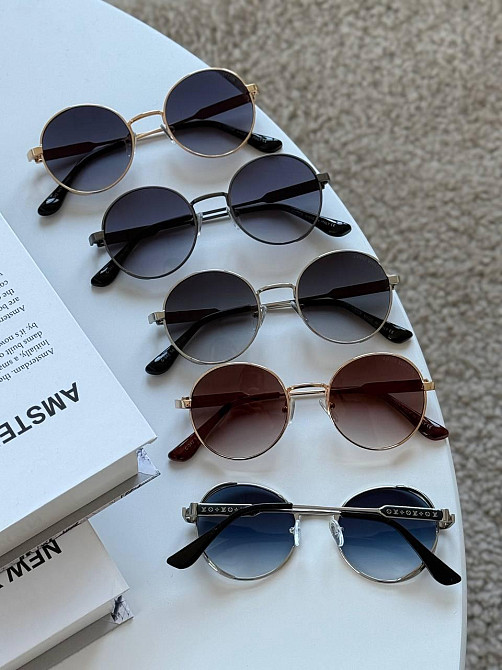 Очки унисекс Louis Vuitton на среднее лицо с металлической оправой MasterSem Киев - изображение 1