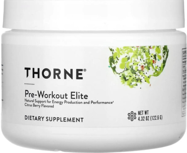 Передтренувальний комплекс Thorne Pre-Workout Elite цитрус и ягоды 122,6 г Київ - фото 1