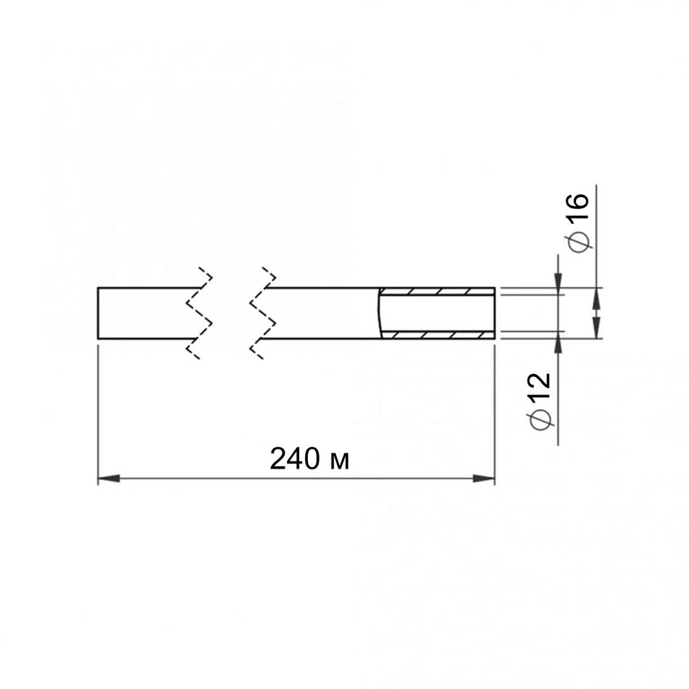 Труба для тёплого пола Thermo Alliance из сшитого полиэтилена PEX-a EVOH 16x2.0 мм (240 м) TAS00316240 Киев - изображение 8