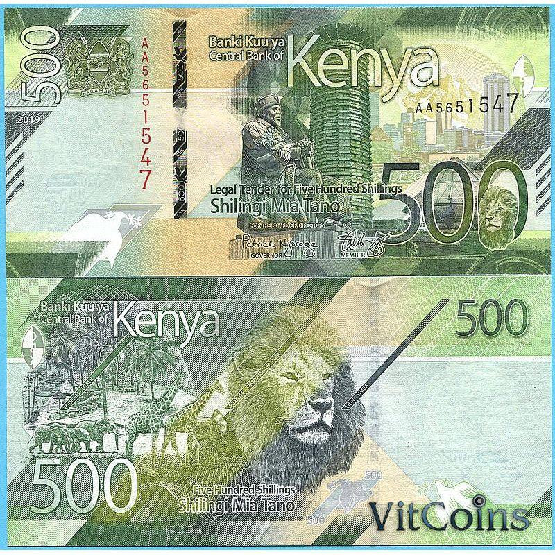 Кения / Kenya 500 shilingi 2019 Pick NEW UNC Полтава - изображение 1