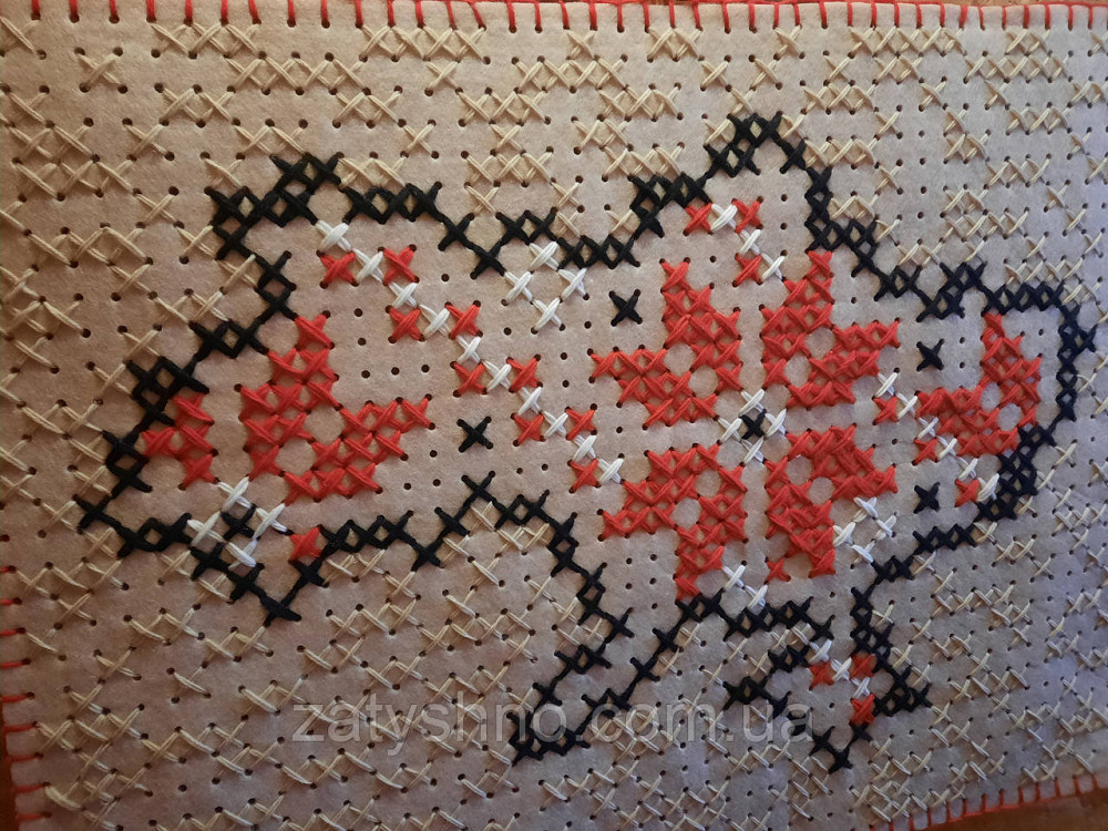 Картина вышитая карта Украины 93*70 см( ручная работа) Киев - изображение 7