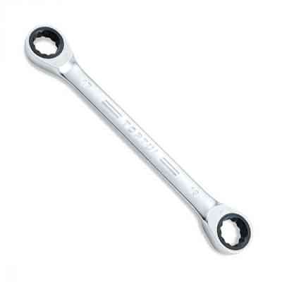 Ключ Toptul гайковий накидний з тріскачкою 17х19мм (AOAG1719) Вінниця