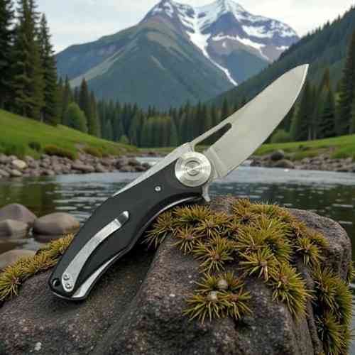 Нож складной Toucan D2, Black Днепр