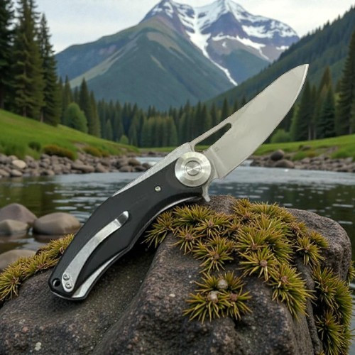 Нож складной Toucan D2, Black Днепр - изображение 2