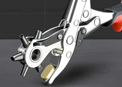 Револьверний дірокол для шкіри, тканини та картону Київ - фото 8