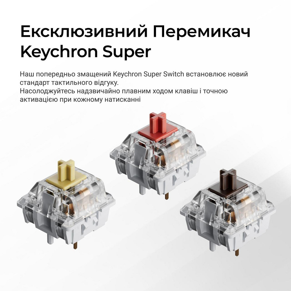 Клавіатура бездротова Keychron K10 Max Keychron Super Banana Switch Black RGB (K10M-H4-UA) ( 25092 ) Харьков - изображение 9