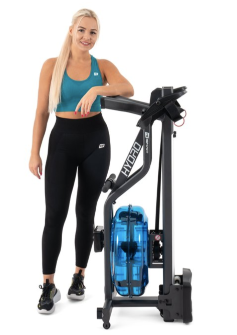 Гребний тренажер Hop-Sport HS-160WR Hydro з водним опором + мат Київ - фото 4
