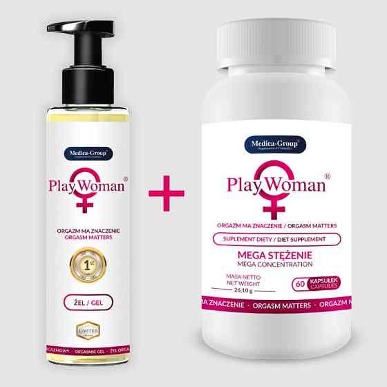 Інтимний гель для жінок Medica PlayWoman для посилення оргазму, 150 мл Sex Aura Київ