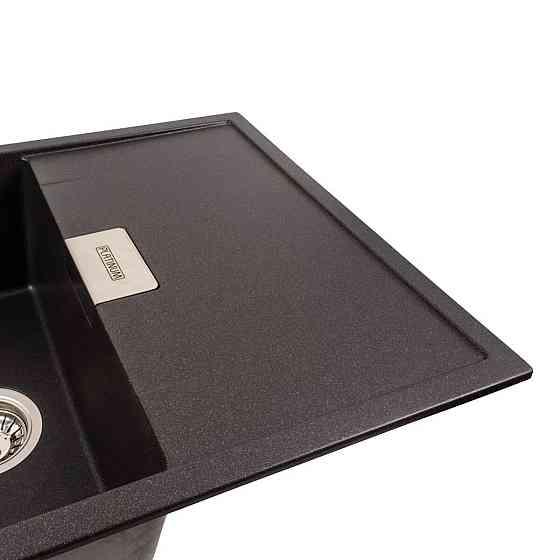 Гранітна мийка для кухні Platinum 8650 DIAMOND матовий Моріон Коломыя