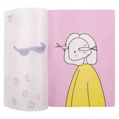 Тетрадь Yes А5 Hey Helly пластиковая обложка 70 листов, клетка (681849) Винница