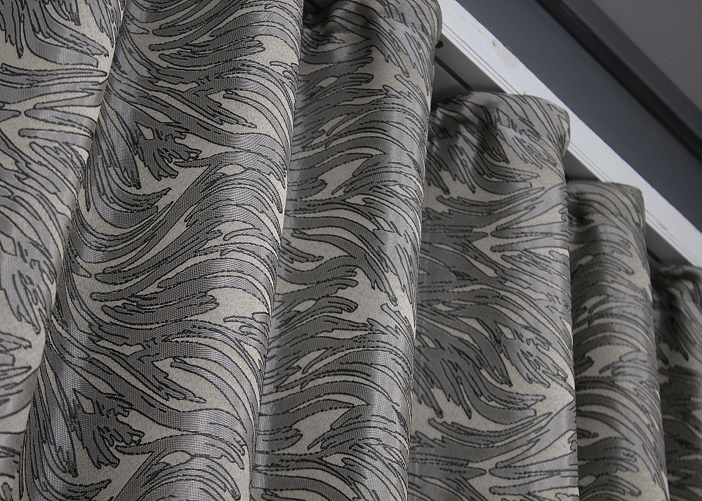 Шторная ткань жаккард 