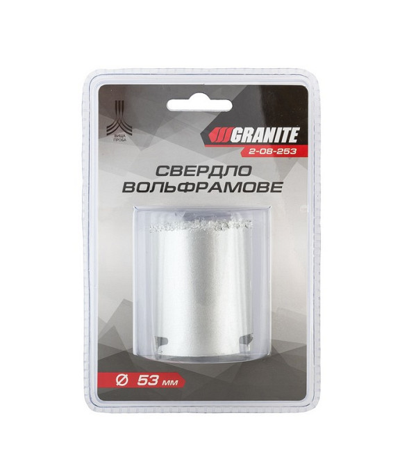 GRANITE Свердло корончате для плитки GRANITE 53 мм вольфрамове напилення 2-08-253 Коломыя - изображение 6