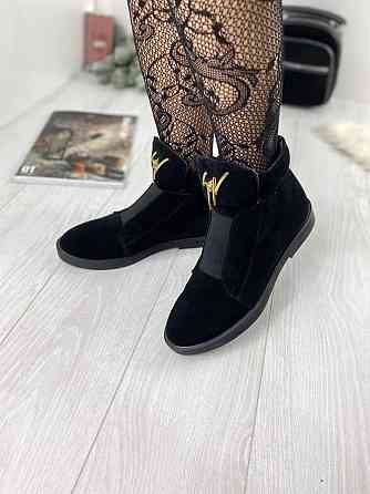 Olli Черевики жіночі OLLI 15-2543 чорні (зима, замша натуральна) (3066) лише 39р. 39 Коломыя