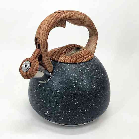 Чайник для чайної церемонії зі свистком Unique UN-5306 2, 7л Функціональний чайник зі сталі свистком RF-74 Івано-Франківськ