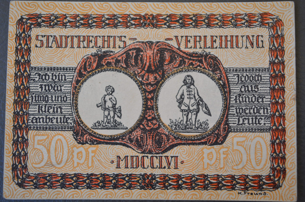 Німеччина Нотгельд 50 Pf 19..р.( 9) Полтава - фото 1