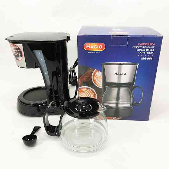 Кофеварка для дома и семьи MAGIO MG-964 650 Вт, Кофейный аппарат, Кофеварка бытовая для дома кухни EP-35 Львов