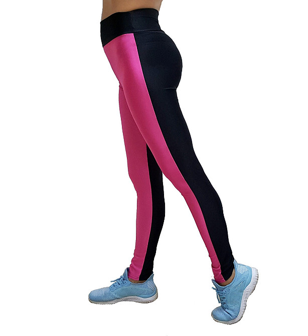 Жіночі двоколірні лосини для фітнесу Суми - фото 2
