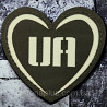 Люблю Україну UA Laser Cut хакі патч / шеврон